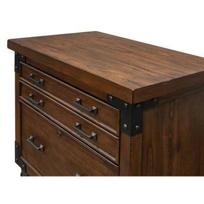 Addison File Cabinet Auburn - Martin Furniture 7 Addison File Cabinet Auburn - Martin Furniture - Image 5