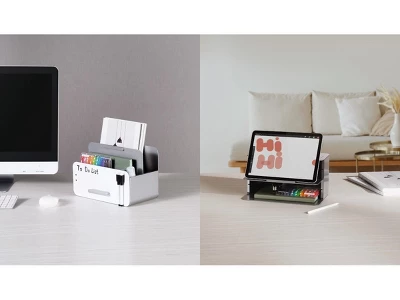 MPM 3-in-1 Steel Tablet And File Organizer With Whiteboard - Adjustable Height, Easy Assembly, Compatible With IPad And 3 MPM 3-in-1 Steel Tablet And File Organizer With Whiteboard - Adjustable Height, Easy Assembly, Compatible With IPad And