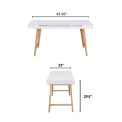 Giselle Writing Desk White - Adore Decor 19 Giselle Writing Desk White - Adore Decor -Office Furniture GUEST 04d0d8cc 53e6 4046 b267 bd4b256039b5