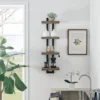 36" X 11" 4 Tier Ladder Bracket Floating Wall Shelf Unit - Danya B. 1 36" X 11" 4 Tier Ladder Bracket Floating Wall Shelf Unit - Danya B. -Office Furniture GUEST 05b2e600 6482 4efc b9d5 317cf5e75f87