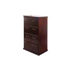 53.25" Huntington Club Four Drawer File Cabinet Cherry - Martin Furniture