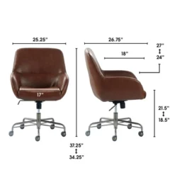 Forester Leather Office Chair Cognac Brown - Finch 19 Forester Leather Office Chair Cognac Brown - Finch -Office Furniture GUEST 082854f6 580c 40ee b9e2 21aeadb14af7