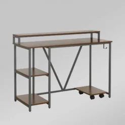Industrial Writing Desk - Techni Mobili -Office Furniture GUEST 0964fad2 33db 41e9 8f1c f2d2e16912d0