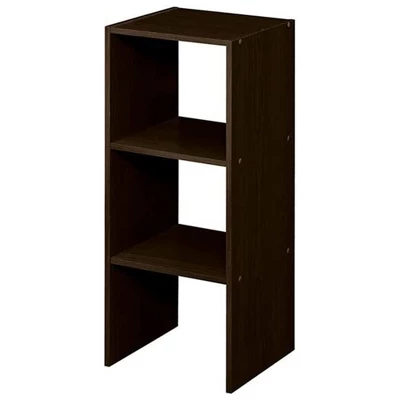ClosetMaid 895600 Decorative Home Stackable 2-Cube Organizer Storage 31-Inch, Espresso 3 ClosetMaid 895600 Decorative Home Stackable 2-Cube Organizer Storage 31-Inch, Espresso