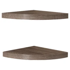 (Set Of 2) 11.5" X 1.5" Radial Floating Corner Shelves - Danya B. 14 (Set Of 2) 11.5" X 1.5" Radial Floating Corner Shelves - Danya B. -Office Furniture GUEST 0c4549d3 82c5 43fc bccd 0d936b82075b