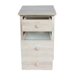 Riley 2 Drawer File Cabinet Unfinished - International Concepts -Office Furniture GUEST 0cf06010 10e6 4734 979d 850e93764a81
