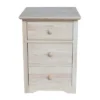 Riley 2 Drawer File Cabinet Unfinished - International Concepts -Office Furniture GUEST 0d8b9eb6 ec45 4988 81c6 b588972e91b4
