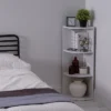 IRIS USA 3-Tier Small Spaces Corner Wood Bookshelf Storage -Office Furniture GUEST 0e8dcec3 0a4e 4da0 8878 b3281e0a7279