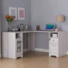 Ghally Locking Drawer L-Shape Desk With USB Ports White Oak - MiBasics 2 Ghally Locking Drawer L-Shape Desk With USB Ports White Oak - MiBasics -Office Furniture GUEST 10213568 7b36 4dd0 91fe e88cb02df20f