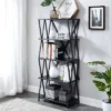 57.5" Werrin 5 Shelves Metal Display Bookshelf Black - MiBasics 1 57.5" Werrin 5 Shelves Metal Display Bookshelf Black - MiBasics -Office Furniture GUEST 10e4a722 832a 4604 b08f 14144f09029c