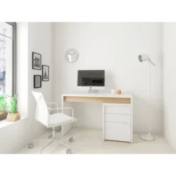 2pc Chrono Home Office Set With File Cabinet - Nexera -Office Furniture GUEST 11db0f21 bcb5 4c38 b2a7 48bdc5e80bbe