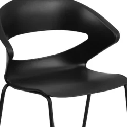 Flash Furniture HERCULES Series 440 Lb. Capacity Black Stack Chair 14 Flash Furniture HERCULES Series 440 Lb. Capacity Black Stack Chair -Office Furniture GUEST 1481d4ac 6b25 493f b072 80942eb8a9b4