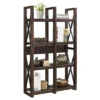 60" Hathaway Wood Veneer Bookshelf/Room Divider Espresso - Room & Joy -Office Furniture GUEST 17381d88 dbe8 4223 b166 93c30a3c3c6f
