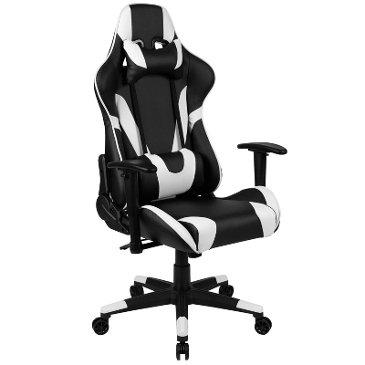 Flash Furniture Gaming Desk And Reclining Gaming Chair Set With Cup Holder, Headphone Hook, And Monitor/Smartphone Stand 11 Flash Furniture Gaming Desk And Reclining Gaming Chair Set With Cup Holder, Headphone Hook, And Monitor/Smartphone Stand - Image 9
