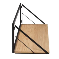 Honey-Can-Do Large Laundry Wall Shelf With Wood Light Oak 13 Honey-Can-Do Large Laundry Wall Shelf With Wood Light Oak -Office Furniture GUEST 17e72143 6fbb 4a6d a96c 96e072abf834