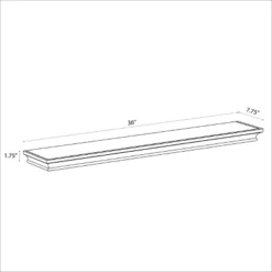 Traditional Wall Shelf White - Threshold™ 9 Traditional Wall Shelf White - Threshold™ -Office Furniture GUEST 1800e01f f3e4 4fad 9a88 96999268b9a0