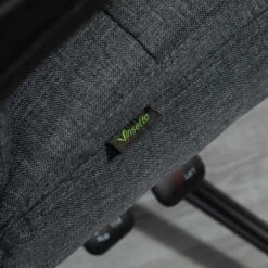 Vinsetto Executive Linen-Feel Fabric Office Chair High Back Swivel Task Chair With Adjustable Height Upholstered Retractable Footrest, Headrest And Padded Armrest 17 Vinsetto Executive Linen-Feel Fabric Office Chair High Back Swivel Task Chair With Adjustable Height Upholstered Retractable Footrest, Headrest And Padded Armrest -Office Furniture GUEST 1a517a17 7b93 4719 9d84 ea983bf31461