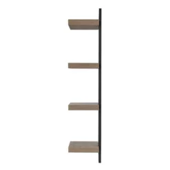 36" X 11" 4 Tier Ladder Bracket Floating Wall Shelf Unit - Danya B. 36 36" X 11" 4 Tier Ladder Bracket Floating Wall Shelf Unit - Danya B. -Office Furniture GUEST 1ad36aab 81db 43d6 a858 7d3d8307bd93