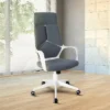 Modern Studio Office Chair Gray/White - Techni Mobili -Office Furniture GUEST 1eadaee1 46ce 4293 8d06 fcca771ddf9b