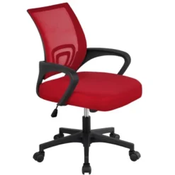 Yaheetech Adjustable Ergonomic Computer Chair Office Chair -Office Furniture GUEST 1f8f6454 8651 4faf a99c 973906523a3f