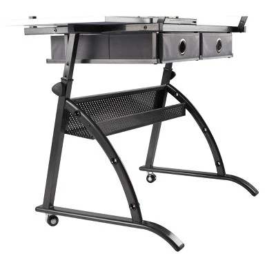 Core Drawing Table And Stool Set Charcoal Black/White - Studio Designs 12 Core Drawing Table And Stool Set Charcoal Black/White - Studio Designs - Image 10