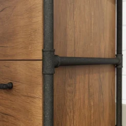 2 Drawer Iron City Lateral File Cabinet Checked Oak - Sauder 12 2 Drawer Iron City Lateral File Cabinet Checked Oak - Sauder -Office Furniture GUEST 243420cc b3ad 4e40 ab30 e2baa9497634