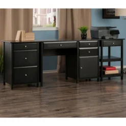 3pc Delta Home Office Set Black - Winsome 7 3pc Delta Home Office Set Black - Winsome -Office Furniture GUEST 24a5a6c1 13d9 42e6 9576 1df8a01a5845
