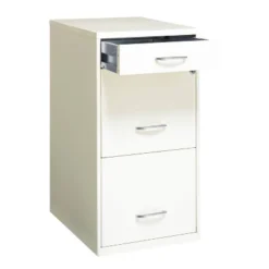 Space Solutions 3 Drawer Letter Width Vertical File Cabinet With Pencil Drawer Pearl White -Office Furniture GUEST 257645a3 2be9 4092 8cc9 66821aafefe5