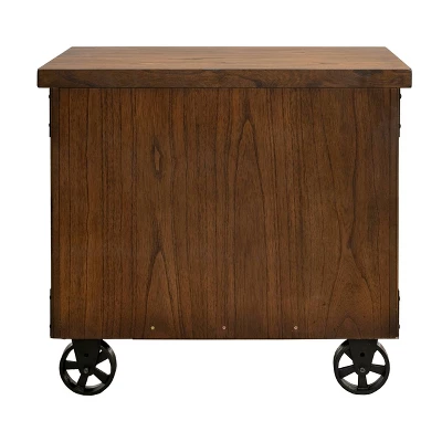 Addison File Cabinet Auburn - Martin Furniture 4 Addison File Cabinet Auburn - Martin Furniture - Image 2