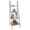 70" Ladder Bookshelf Mixed Material Gray - ClosetMaid -Office Furniture GUEST 27df8c5d 711b 47f9 9f43 22ba86bf86f3