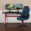 Flash Furniture Gaming Desk And Racing Chair Set With Cup Holder And Headphone Hook 2 Flash Furniture Gaming Desk And Racing Chair Set With Cup Holder And Headphone Hook -Office Furniture GUEST 29c29cb1 220b 4942 a8ac ed28bb79cab4