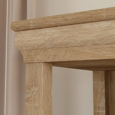 72.32" 3 Open Shelves Adaline Café Library Vertical Bookcase Orchard Oak - Sauder 7 72.32" 3 Open Shelves Adaline Café Library Vertical Bookcase Orchard Oak - Sauder - Image 5