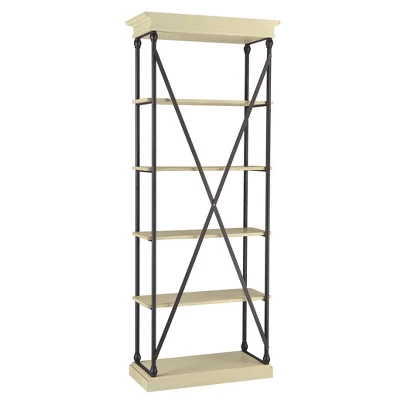 84" Belvidere 5 Shelf Narrow Bookshelf - Inspire Q 5 84" Belvidere 5 Shelf Narrow Bookshelf - Inspire Q - Image 3