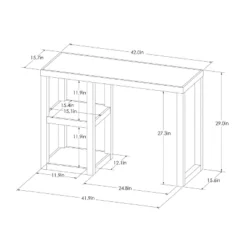 Carson Wood Writing Desk With Storage White - Threshold™ 7 Carson Wood Writing Desk With Storage White - Threshold™ -Office Furniture GUEST 2e25fab9 58e1 4d1d ab2f 351e9f9fb385