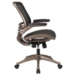 Flash Furniture Mid-Back Transparent Mesh Executive Swivel Office Chair With Flip-Up Arms -Office Furniture GUEST 32803a2e 8f5f 484e a61f ecc88774fdcc