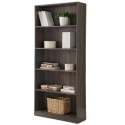 FC Design 5 Tier Standard Bookcase -Office Furniture GUEST 32cf2711 cc79 41c1 a318 7c076eee183c