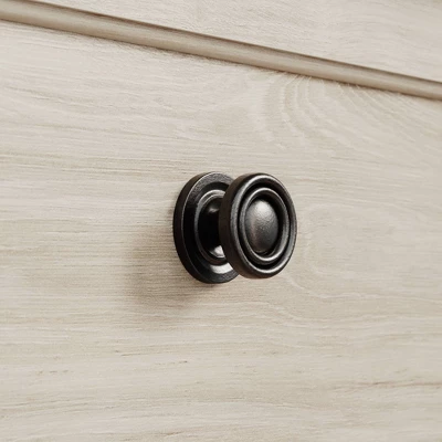 2 Drawer Hammond Lateral File Cabinet Chalk Oak - Sauder 5 2 Drawer Hammond Lateral File Cabinet Chalk Oak - Sauder - Image 3