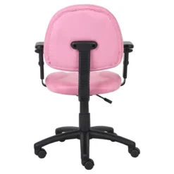 Microfiber Deluxe Posture Chair With Adjustable Arms - Boss Office Products -Office Furniture GUEST 34c3528a 694b 44cc ae7b dc805e100c58