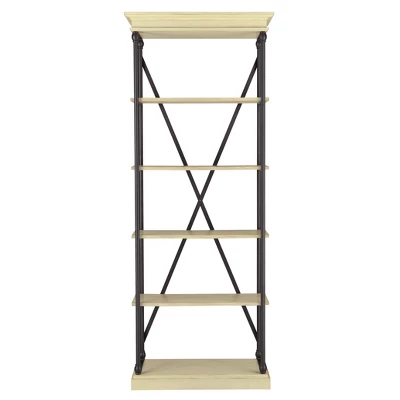 84" Belvidere 5 Shelf Narrow Bookshelf - Inspire Q 7 84" Belvidere 5 Shelf Narrow Bookshelf - Inspire Q - Image 5