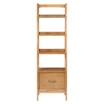 70" Landon Small Bookcase - Crosley 5 70" Landon Small Bookcase - Crosley - Image 3