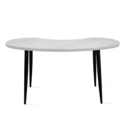 Kinsley Writing Desk Black/White - Steve Silver Co. -Office Furniture GUEST 3707d916 8e0e 4180 9716 1a63dd3bb573