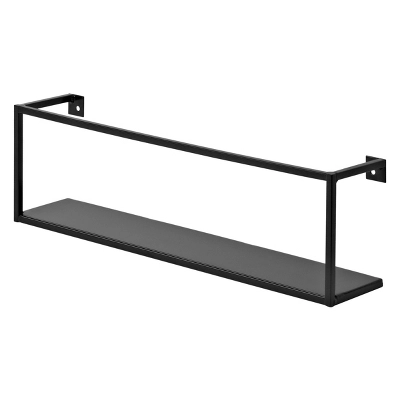 Floating Wall Shelf - Black 5 Floating Wall Shelf - Black - Image 3