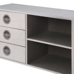 40" Brancaster File Cabinet Aluminum - Acme Furniture -Office Furniture GUEST 392a2724 0957 425a a275 75bccbe60420