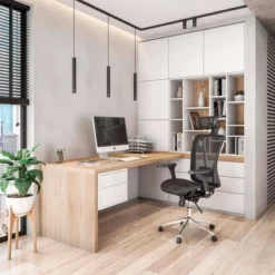 High Back Executive Mesh Office Chair Chrome/Black - Techni Mobili -Office Furniture GUEST 3c4936f8 5d71 4b52 83ea 9f218044ad0e