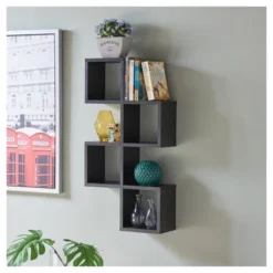 30" X 15.25" Cubby Chessboard Wall Shelf - Danya B. -Office Furniture GUEST 3cc4b054 2e9e 49f6 888c 6c4a06bdcdd4