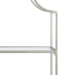 20" X 30" Ciel Tiered Wall Shelf Silver - Kate & Laurel All Things Decor -Office Furniture GUEST 3f48643a 51fe 4cd1 b22b 9511e8c4f34b