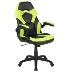 Flash Furniture X10 Gaming Chair Racing Office Ergonomic Computer PC Adjustable Swivel Chair With Flip-up Arms -Office Furniture GUEST 41b2fdd4 6526 407d a632 4b634c0afba1