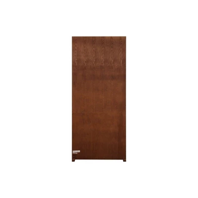 72" Huntington Oxford Wood Bookcase - Martin Furniture 4 72" Huntington Oxford Wood Bookcase - Martin Furniture - Image 2