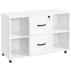 Yaheetech Vintage File Cabinet With 2 Drawers And Storage Shelves For Home, Office -Office Furniture GUEST 4690da1a 117f 4547 aeb9 42688cbf0c6a