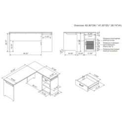 Vadnais L Shaped Desk - MiBasics -Office Furniture GUEST 47386627 8246 4f40 9fe1 72044472be9d